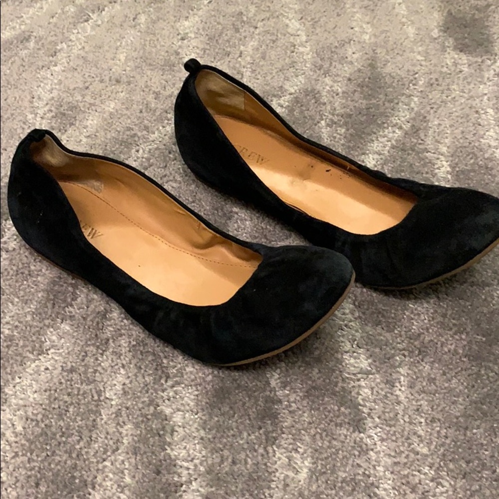 Jcrew Suede flats 9.5